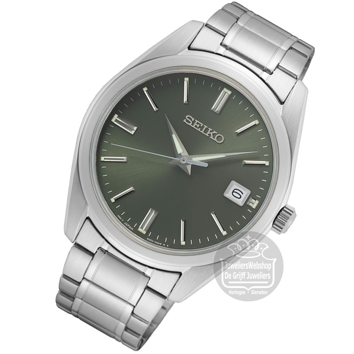 Seiko SUR527P1 Herenhorloge Groen - Afbeelding 3