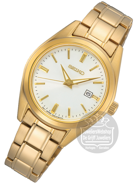 Seiko SUR632P1 Dameshorloge Gold Plated - Afbeelding 3