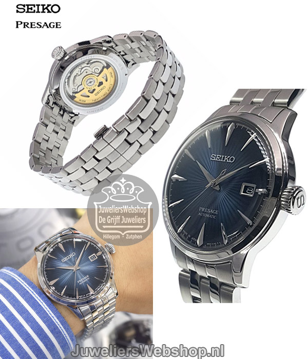 Seiko Presage SRPB41J1 Horloge - Afbeelding 4