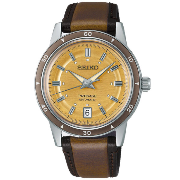 Seiko Presage SRPL75J1 Horloge Bruin
