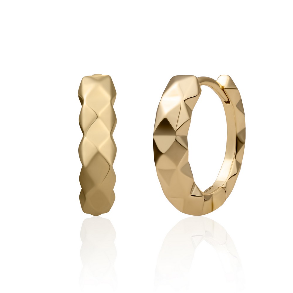 Sparkling Jewels Multi Edge Creolen verguld Huggies EAG29