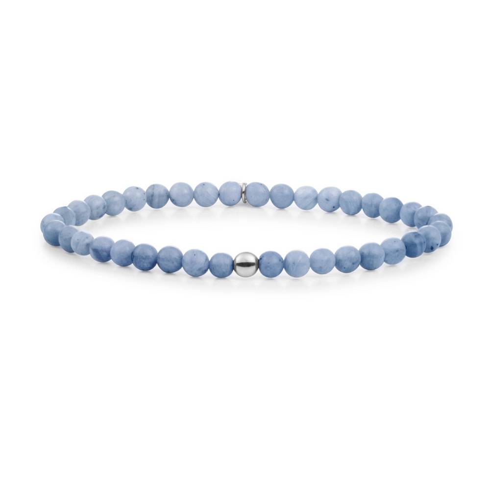 Sparkling Jewels Blue Aventurine Saturn 4mm Armband SB-GEM37-ADD-4MM