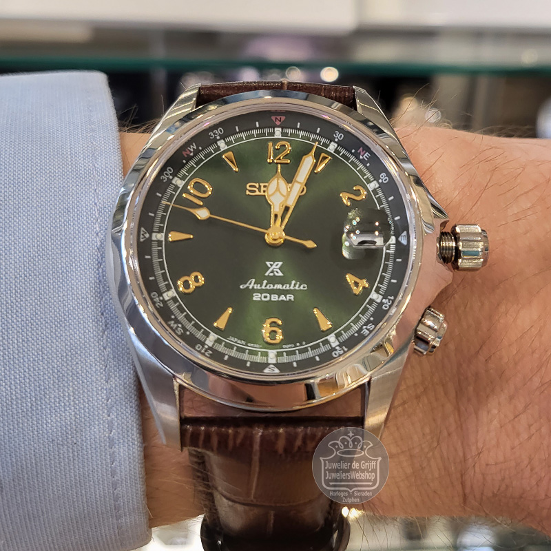 Seiko Prospex Automaat SPB121J1 Horloge Groen - Afbeelding 5