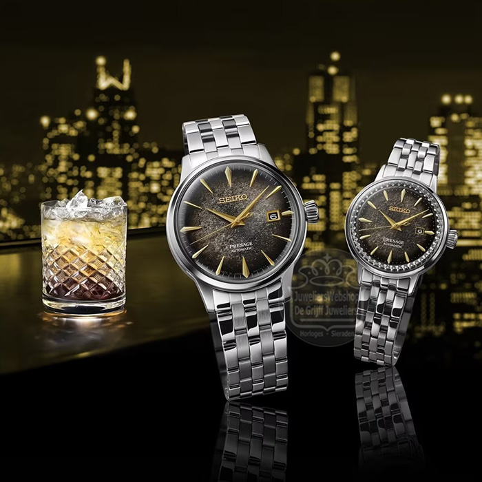 Seiko Presage Limited Edition Cocktail Time SRE015J1 Dameshorloge - Afbeelding 7