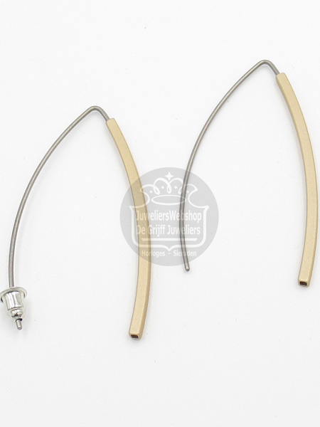 Step by Step Oorbellen 200276 Geel verguld