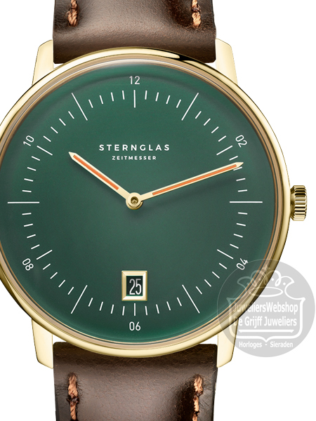 Sternglas Naos Cambridge Herenhorloge S01-NAC22-BR01 - Afbeelding 2