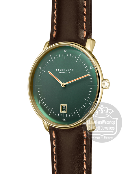 Sternglas Naos Cambridge Herenhorloge S01-NAC22-BR01 - Afbeelding 5