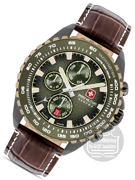 Swiss Military Hanowa Stone Marten horloge SMWGC0001840 - Afbeelding 3