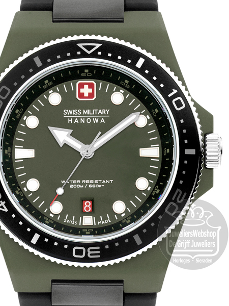Swiss Military Hanowa Ocean Pioneer horloge SMWGN0001181 - Afbeelding 2
