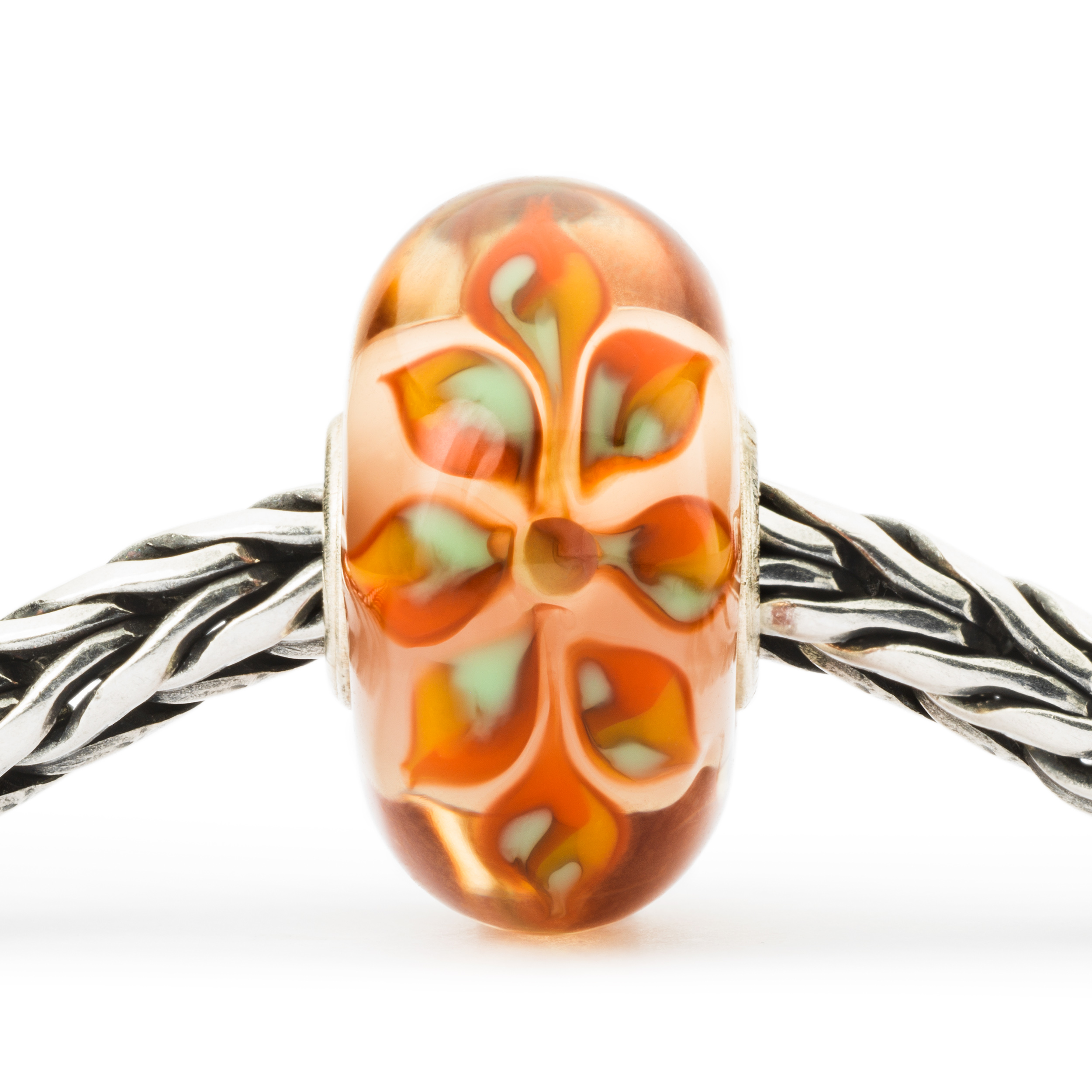 Trollbeads kraal TGLBE-20311 Tijgerlelie - Afbeelding 2