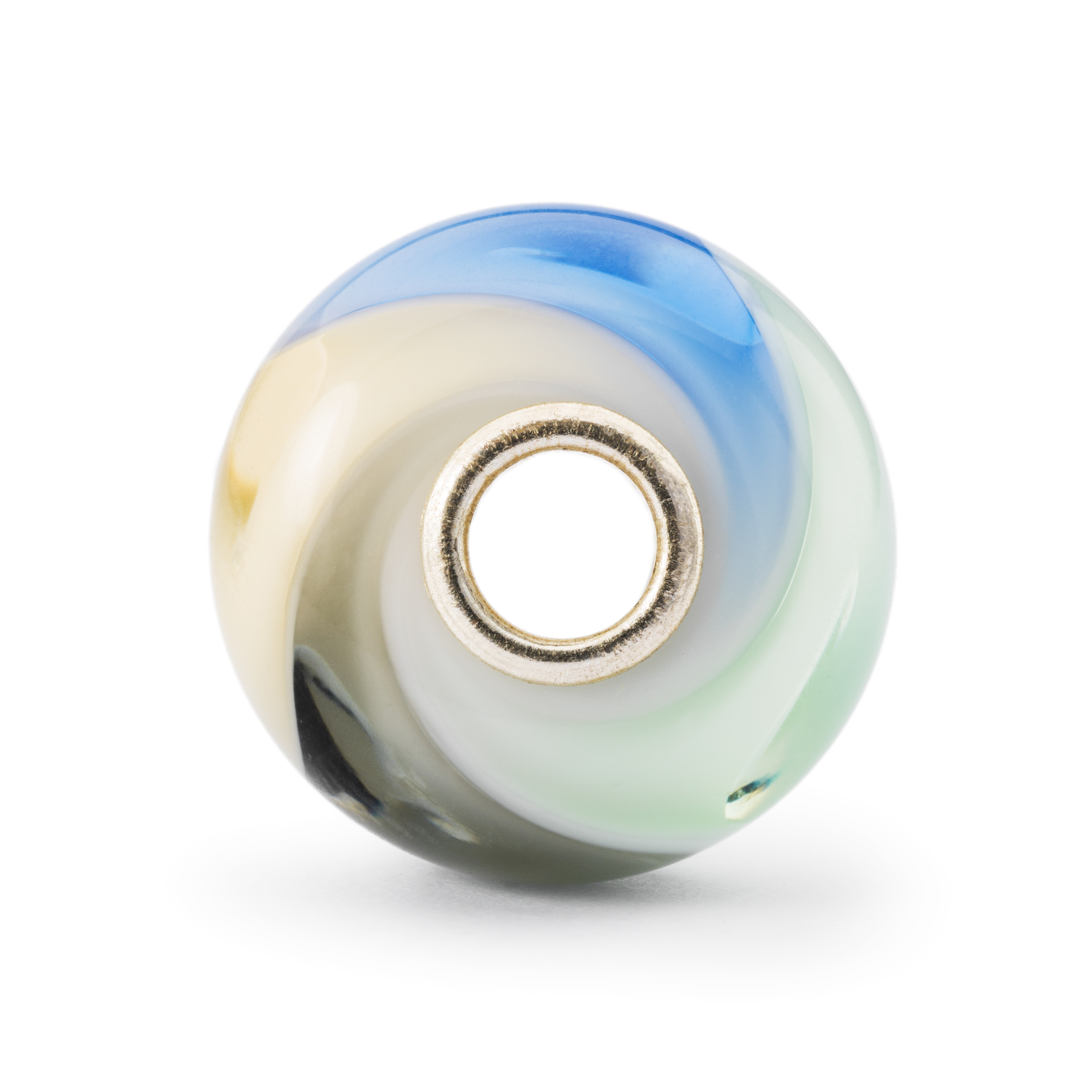 Trollbeads kraal TGLBE-20318 Serene Tinten Gordeldier - Afbeelding 3