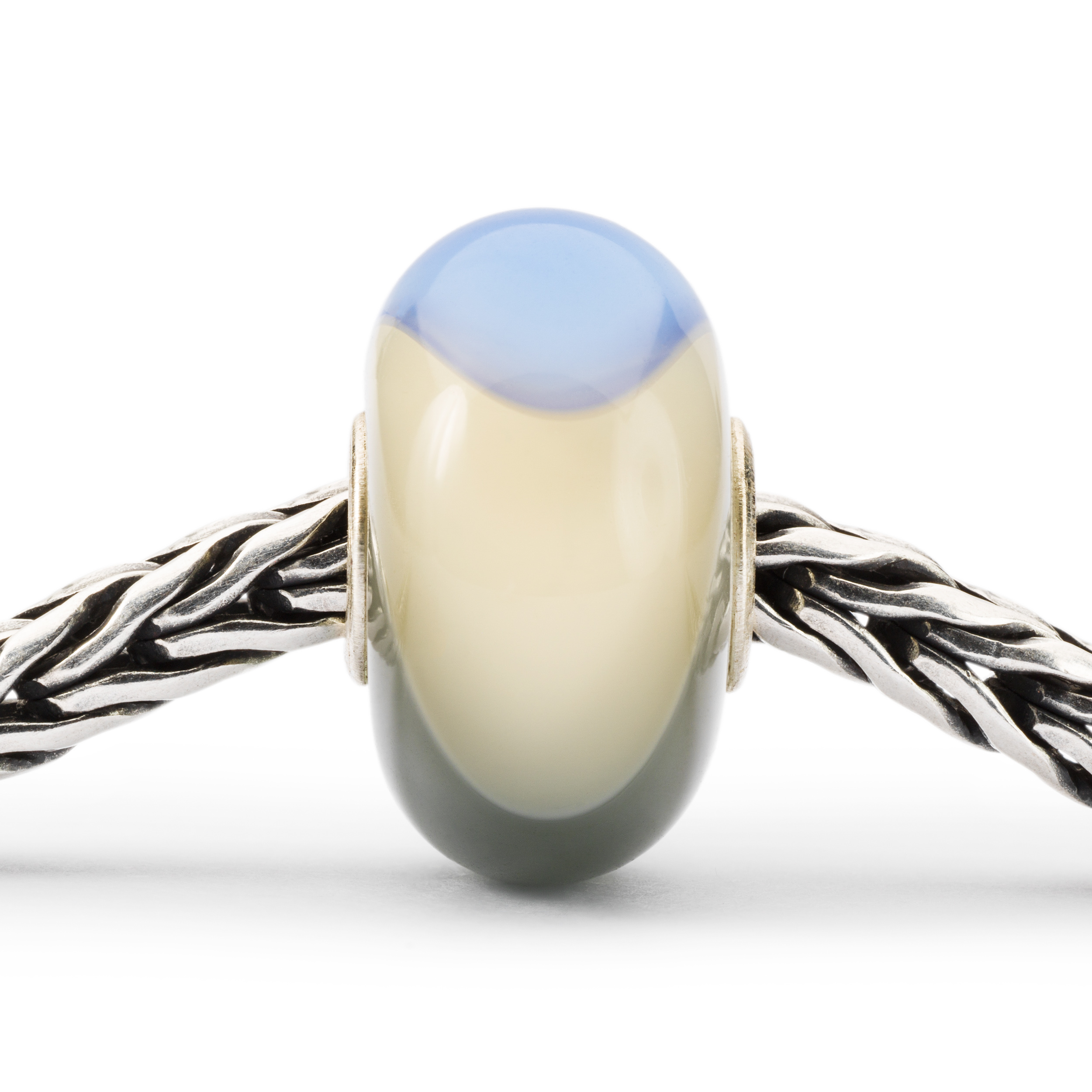 Trollbeads kraal TGLBE-20318 Serene Tinten Gordeldier - Afbeelding 2
