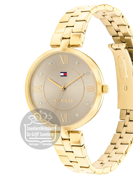 Tommy Hilfiger Horloge TH1782685 Ella goldplated - Afbeelding 3