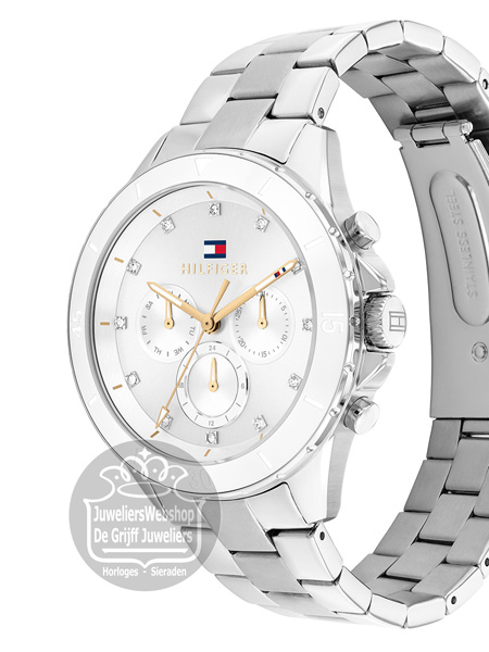 Tommy Hilfiger Horloge TH1782707 Mellie Zilver - Afbeelding 3