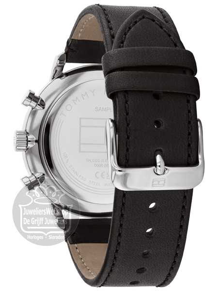 Tommy Hilfiger Horloge TH1710565 Legend Multi-Functie Zwart - Afbeelding 4