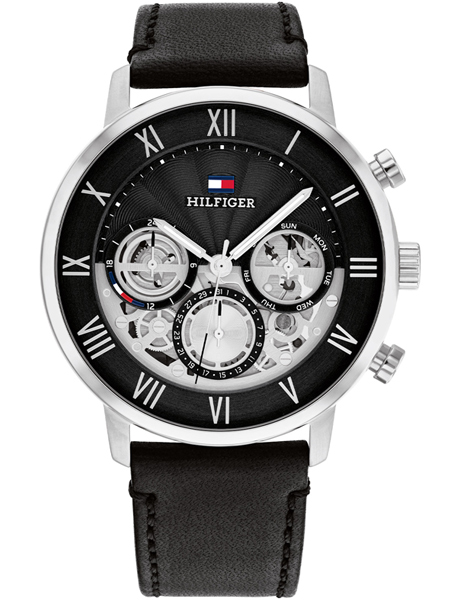 Tommy Hilfiger Horloge TH1710565 Legend Multi-Functie Zwart