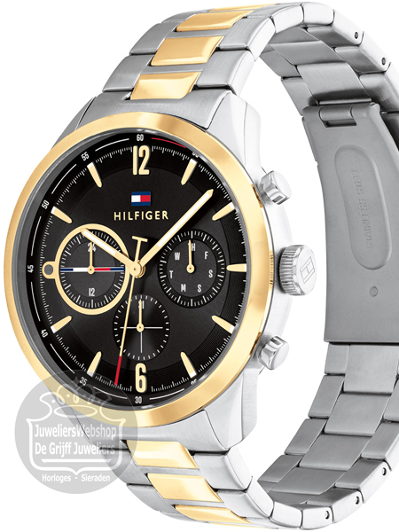 Tommy Hilfiger Horloge TH1791944 Matthew Multi-Date Bicolor - Afbeelding 3