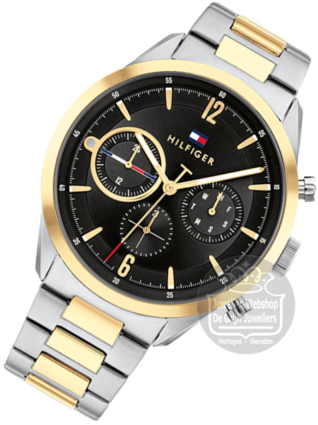 Tommy Hilfiger Horloge TH1791944 Matthew Multi-Date Bicolor - Afbeelding 5