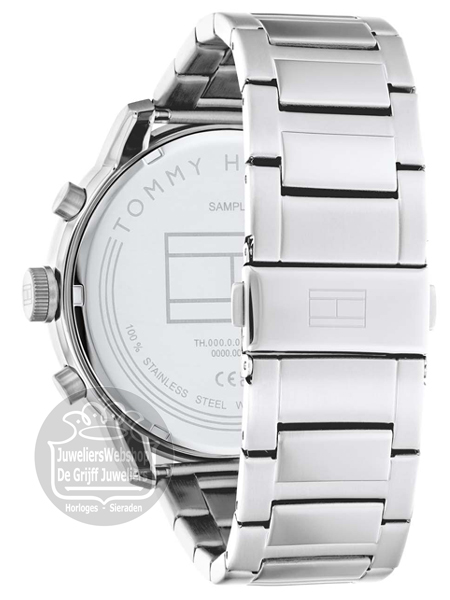 Tommy Hilfiger Horloge TH1792077 Wild Multi-Date Blauw - Afbeelding 4