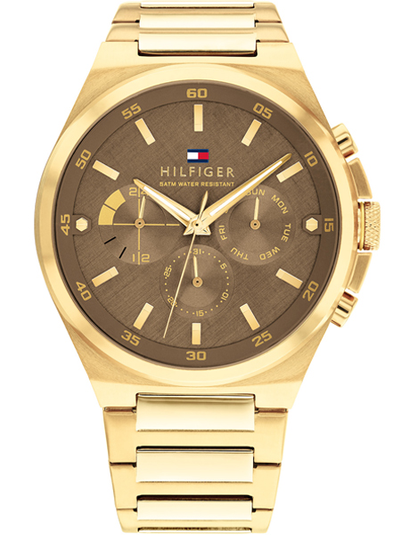 Tommy Hilfiger Horloge TH1792090 Dexter Multi-Functie Goud