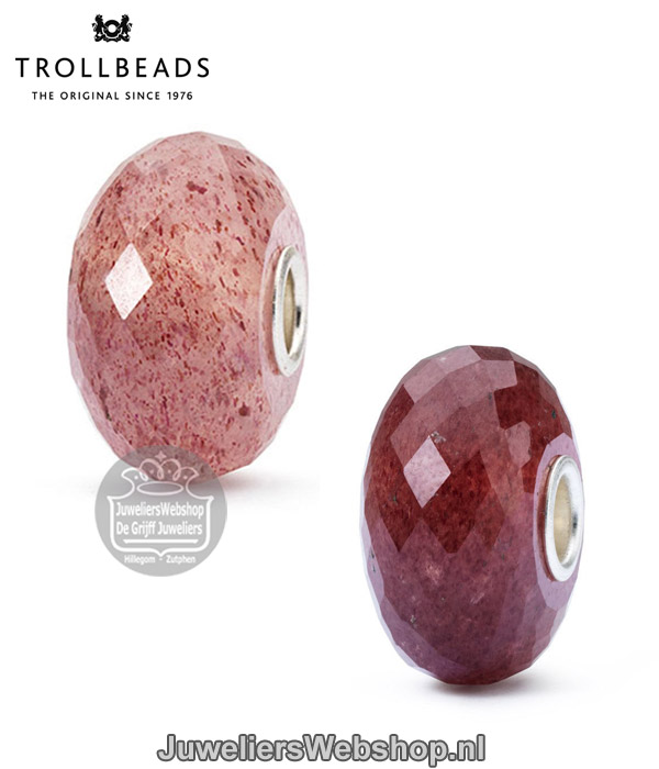 Trollbeads kraal TSTBE-20025 Aardbeikwarts - Afbeelding 3