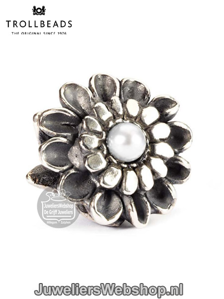 Trollbeads Kraal TAGBE-00037 Novemberchrysant - Afbeelding 3