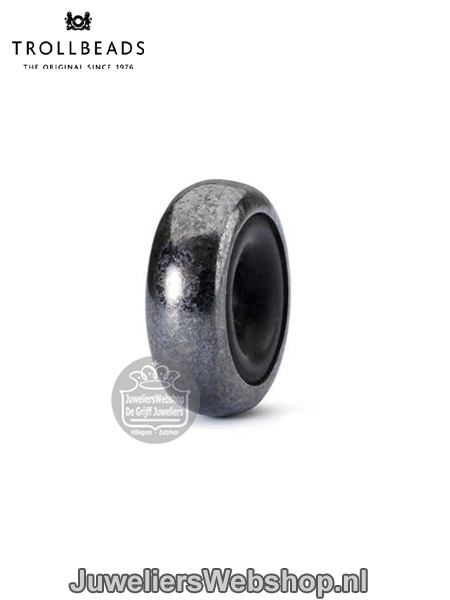 Trollbeads Stopper TAGBE-00139 zilver geoxideerd - Afbeelding 3