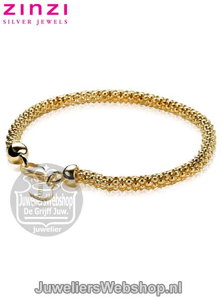 Zinzi Armband ZIA1057G Verguld Popcorn - Afbeelding 3