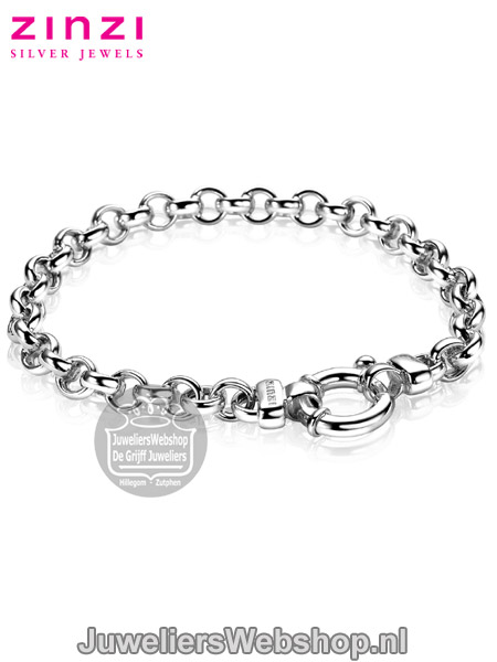 Zinzi Armband ZIA1729 Zilver Jasseron - Afbeelding 3