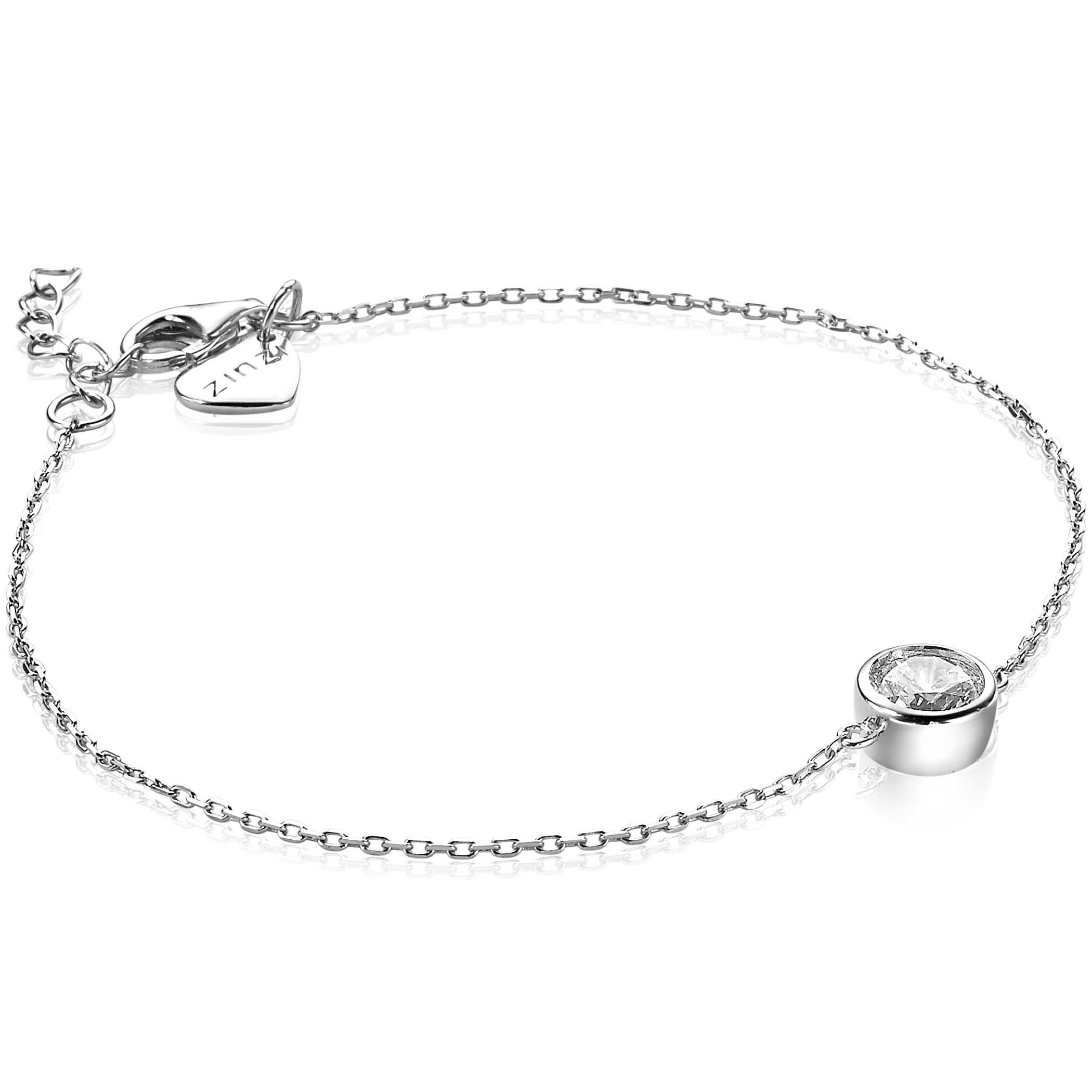 Zinzi Armband ZIA1775 Zilver met Zirconia
