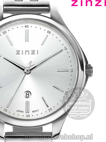 Zinzi Classy horloge ZIW1002 Silver - Afbeelding 4