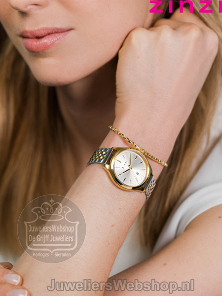 Zinzi Classy horloge ZIW1010 Bicolor - Afbeelding 3