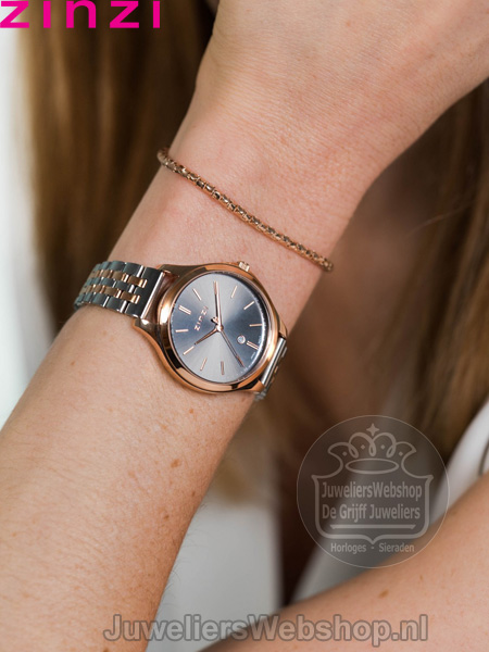 Zinzi Classy horloge ZIW1027 Rose Grijs - Afbeelding 3