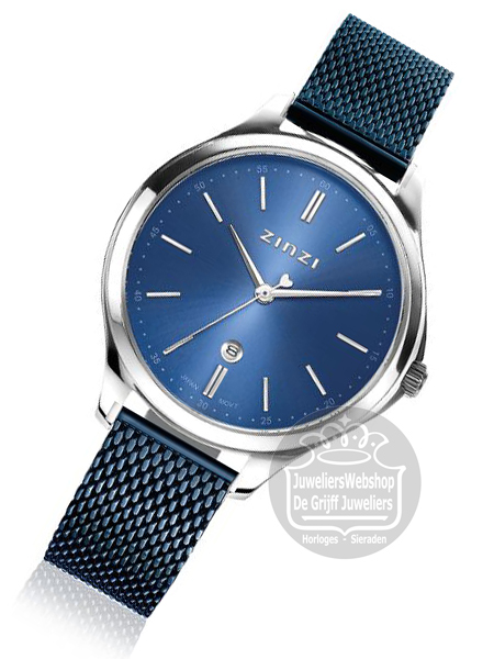 Zinzi Classy horloge ZIW1042BM Blauw - Afbeelding 2