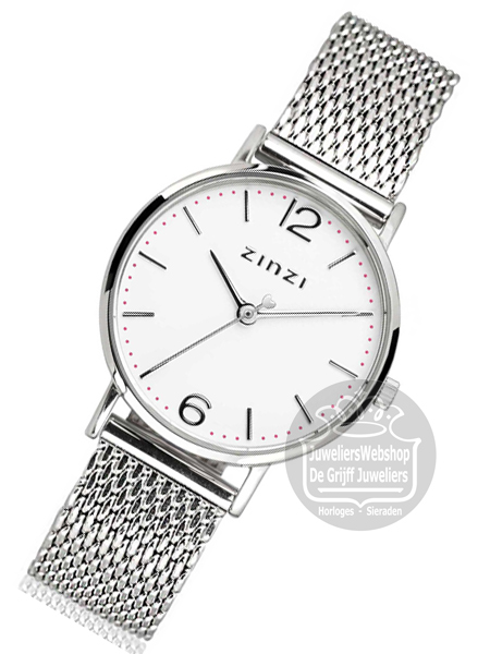 Zinzi lady horloge ZIW606M Silver - Afbeelding 3