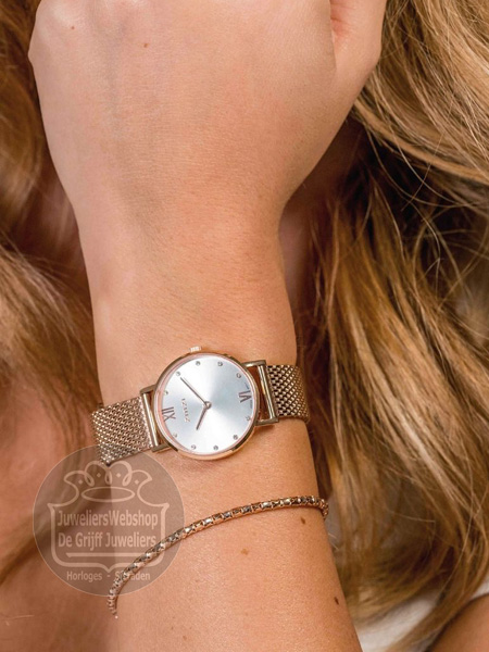 Zinzi Lady horloge ZIW631M Rose Silver - Afbeelding 6
