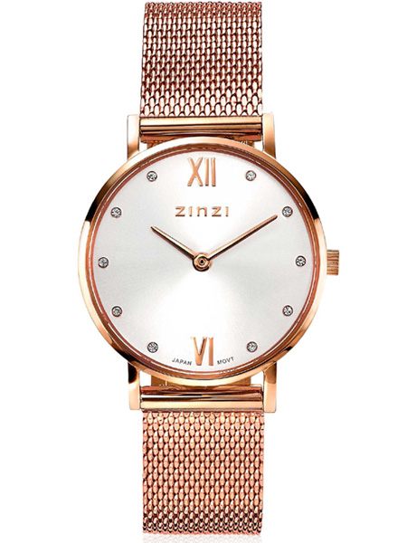 Zinzi Lady horloge ZIW631M Rose Silver