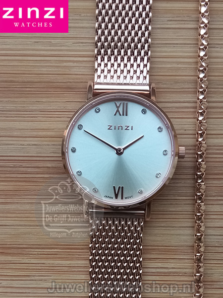 Zinzi Lady horloge ZIW631M Rose Silver - Afbeelding 2
