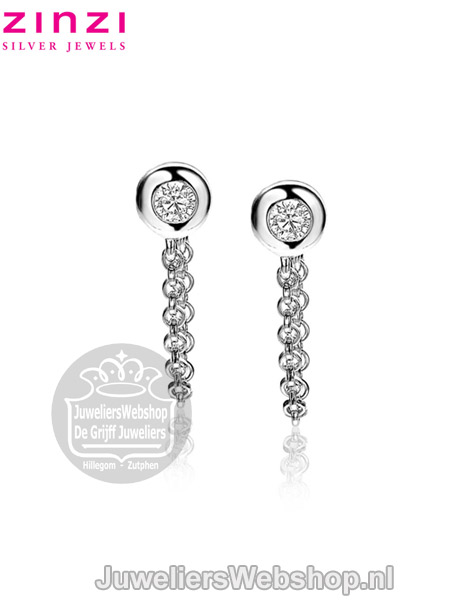 Zinzi Oorknoppen ZIO1773 Zirconia - Afbeelding 5