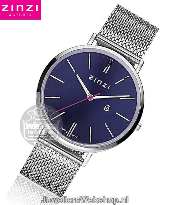 Zinzi horloge ZIW403M Retro Silver - Afbeelding 2