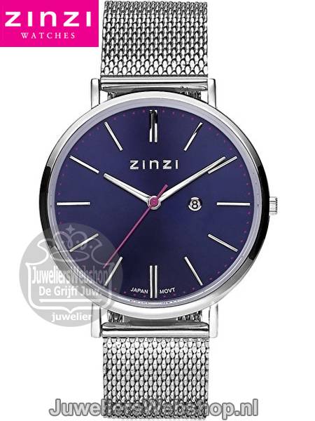 Zinzi horloge ZIW403M Retro Silver - Afbeelding 4