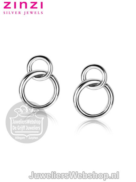Zinzi Oorknoppen ZIO1278 Zilver - Afbeelding 3