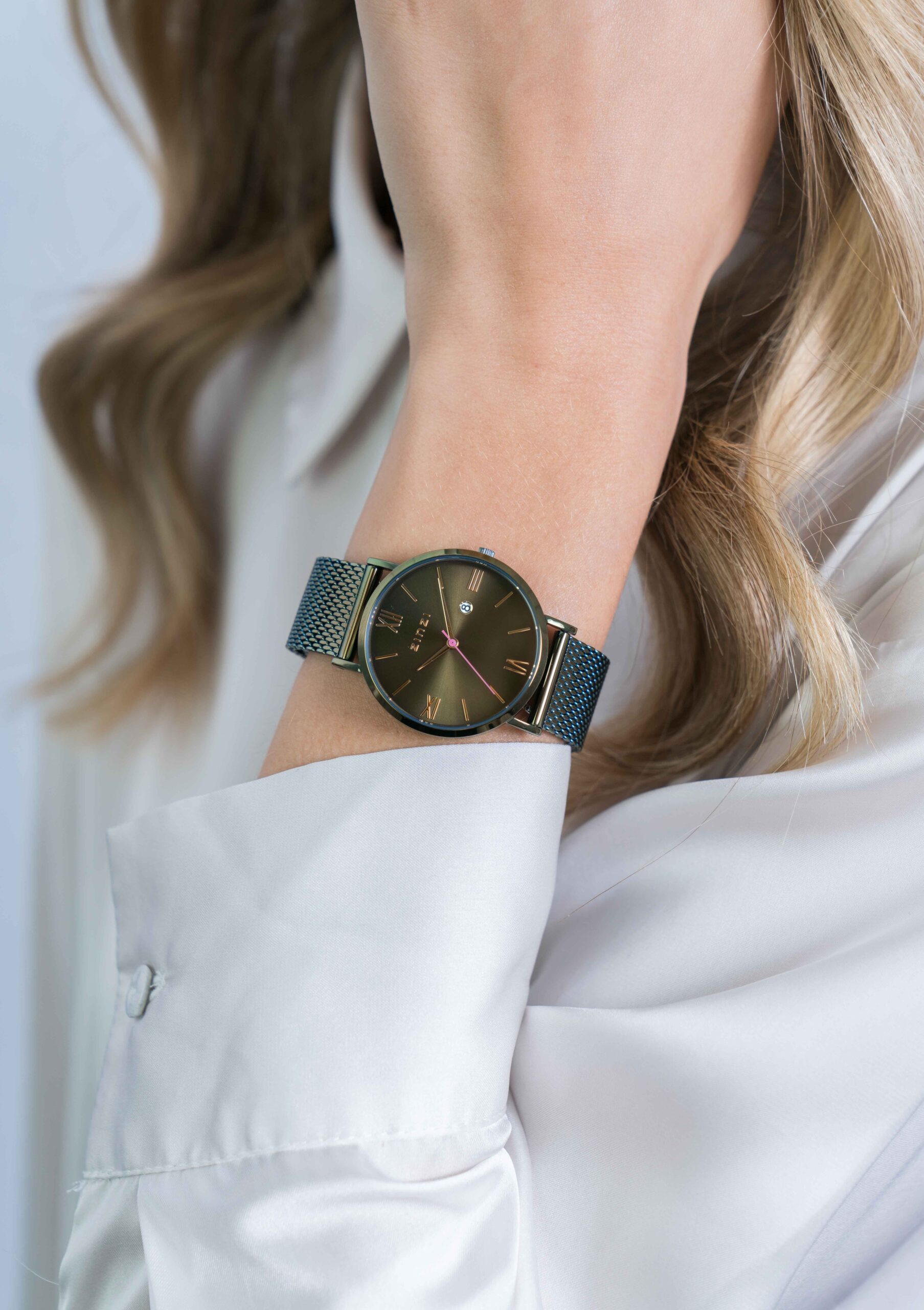 Zinzi horloge ZIW544M Roman Green - Afbeelding 2