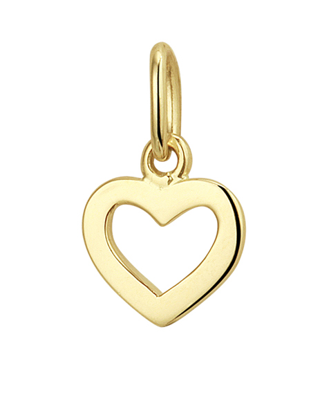 Gouden Hanger open hart 4019550