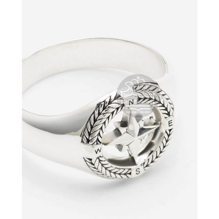 Buddha to Buddha Ring 057 Compass Signet 18mm - Afbeelding 3