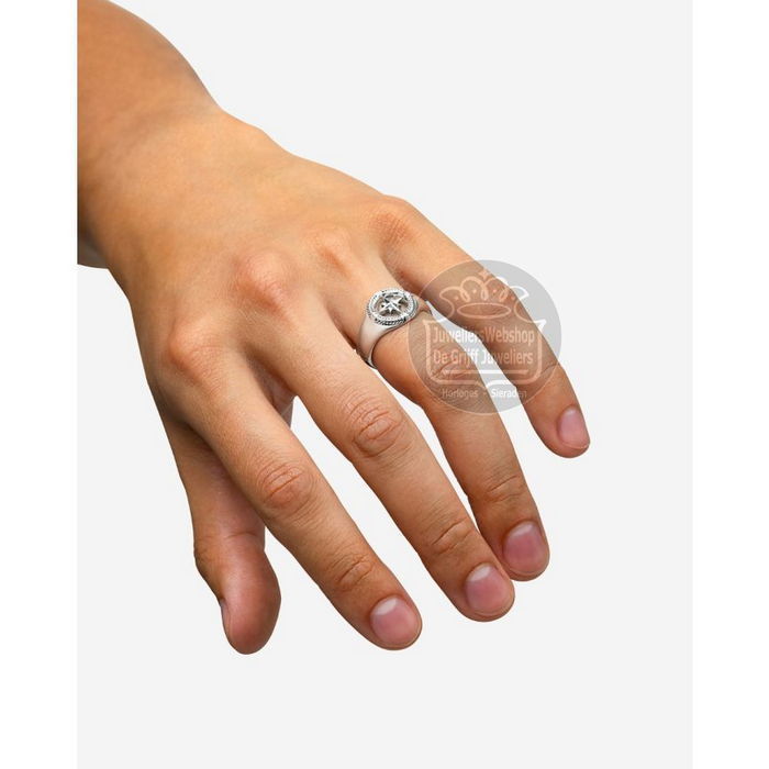 Buddha to Buddha Ring 057 Compass Signet 18mm - Afbeelding 5