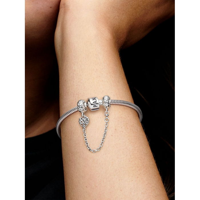 Pandora Veiligheidsketting Silver Heart Family Tree 799293C00-05 - Afbeelding 2