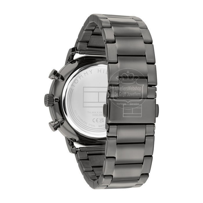 Tommy Hilfiger Horloge TH1710707 Legend Multi-Functie Grijs - Afbeelding 5