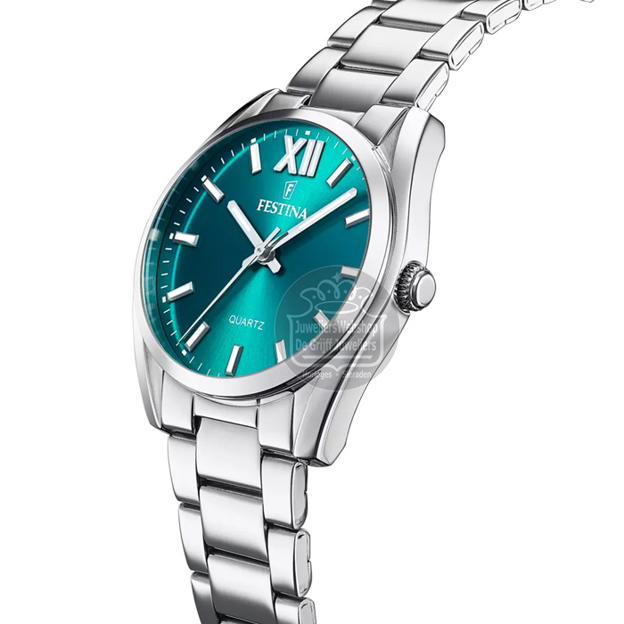 Festina F20622-C Dameshorloge Groen - Afbeelding 3