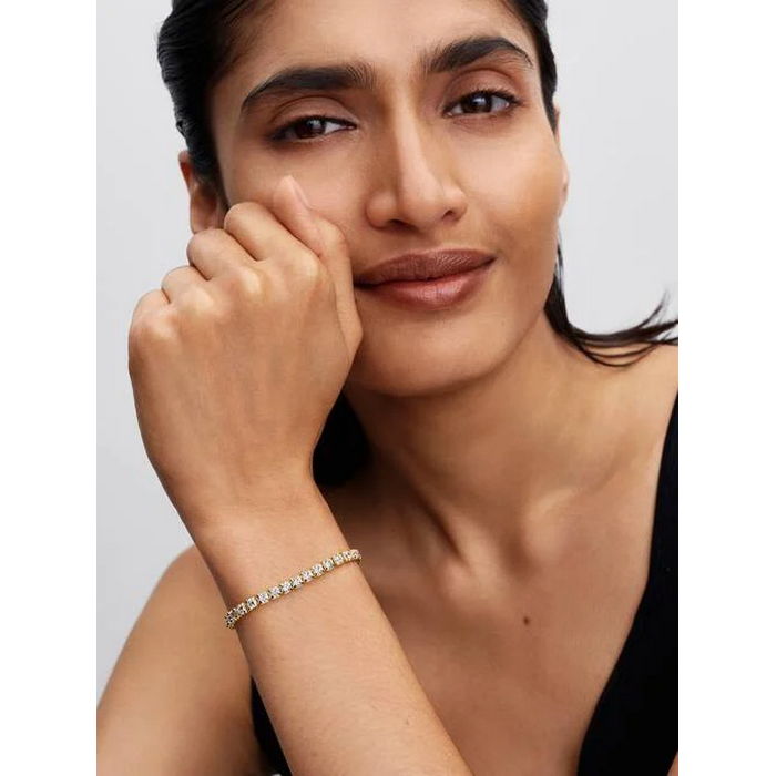Pandora Armband Goldplated Sprankelende Tennisarmband 563539C01-18 - Afbeelding 4